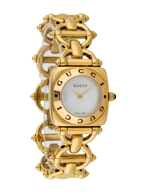 gucci 6400l price|GUCCI 6400L Watch Horsebit Quartz Womens Gold white Dial.